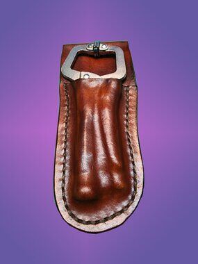 New Homemade Leather Pouch with Mastercraft Mini Vice Grips
